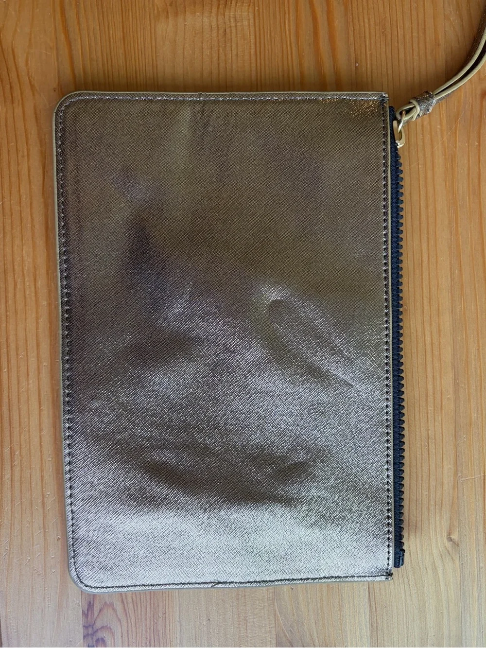 lululemon athletica Metallic “Goody Bag” wristlet
